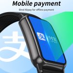 CY22 1,47 Zoll Silikonarmband IP67 wasserdichte Smartwatch, unterstützt Herzfrequenz/Blutdruck – Bild 9