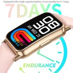 CY22 1,47 Zoll Silikonarmband IP67 wasserdichte Smartwatch, unterstützt Herzfrequenz/Blutdruck – Bild 10