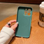 Einfarbige magnetische MagSafe-Telefonhülle aus flüssigem Silikon, For iPhone 15 Pro Max – Bild 3