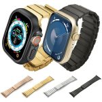 Magnetisches Uhrenarmband aus Edelstahl mit einer Perle, For Apple Watch Series 7 41mm, For Apple Watch Series 7 45mm, For Apple Watch SE 40mm, For Apple Watch SE 44mm, For Apple Watch Series 6 40mm, For Apple Watch Series 6 44mm... – Bild 3