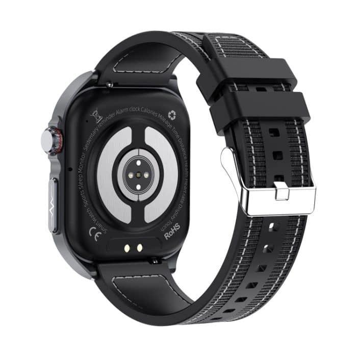 ET585 2,04 Zoll Nylonarmband IP68 wasserdichte Smartwatch, unterstützt EKG-/Blutzusammensetzungsmessung – Bild 22