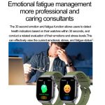 ET585 2,04 Zoll Nylonarmband IP68 wasserdichte Smartwatch, unterstützt EKG-/Blutzusammensetzungsmessung – Bild 11