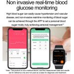 ET585 2,04 Zoll Nylonarmband IP68 wasserdichte Smartwatch, unterstützt EKG-/Blutzusammensetzungsmessung – Bild 12