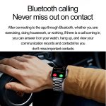 ET585 2,04 Zoll Nylonarmband IP68 wasserdichte Smartwatch, unterstützt EKG-/Blutzusammensetzungsmessung – Bild 16