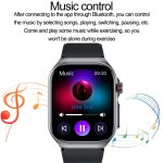 ET585 2,04 Zoll Nylonarmband IP68 wasserdichte Smartwatch, unterstützt EKG-/Blutzusammensetzungsmessung – Bild 18