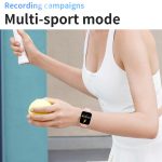 HD15 1,75 Zoll Silikonarmband IP68 wasserdichte Smartwatch, unterstützt sitzende Erinnerung/Schlafüberwachung – Bild 6