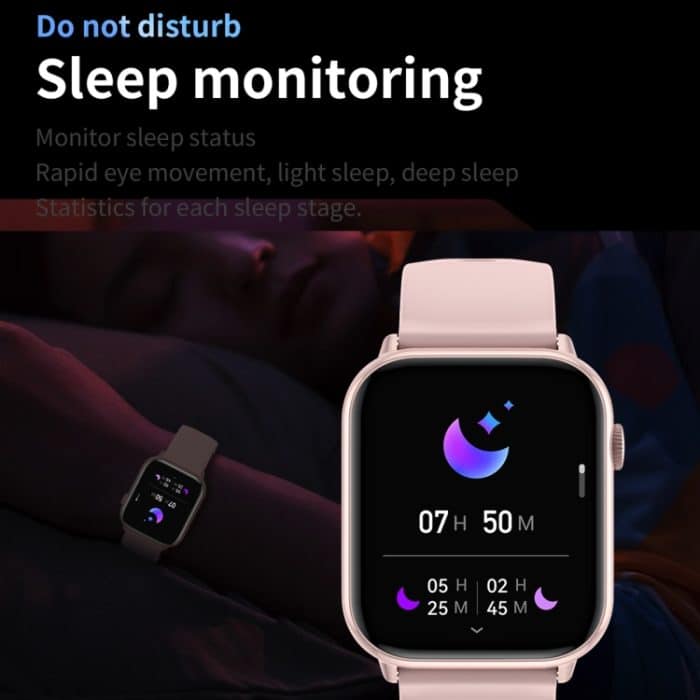 HD15 1,75 Zoll Silikonarmband IP68 wasserdichte Smartwatch, unterstützt sitzende Erinnerung/Schlafüberwachung – Bild 10