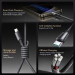 JOYROOM S-A50 3A 480Mbps Schnellladedatenkabel, Länge: 1,2m – Bild 6