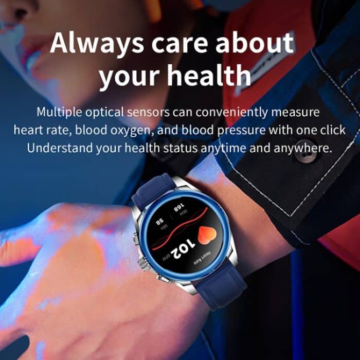 KC83 1,43 Zoll 1ATM wasserdichte Smart Watch, unterstützt Bewegungserinnerung / Schlafüberwachung – Bild 4