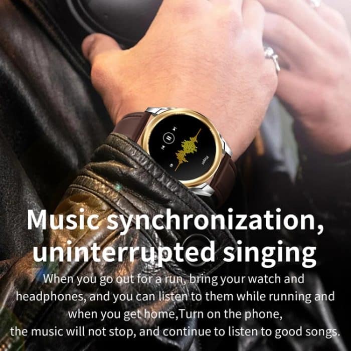 KC83 1,43 Zoll 1ATM wasserdichte Smart Watch, unterstützt Bewegungserinnerung / Schlafüberwachung – Bild 9