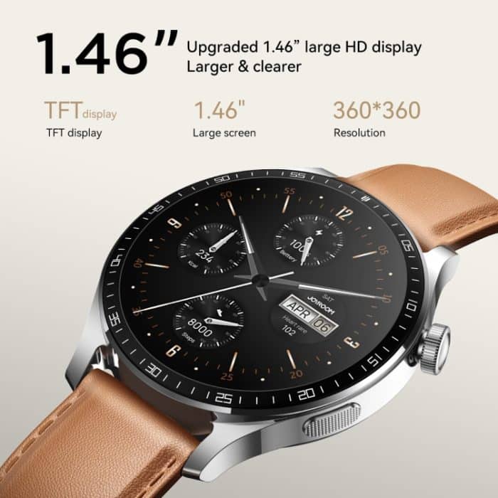 JOYROOM JR-FC2 Pro Classic Series Smart Watch, 1,46-Zoll-Bildschirm, unterstützt BT-Anrufe/Herzfrequenz/Blutsauerstoff – Bild 3