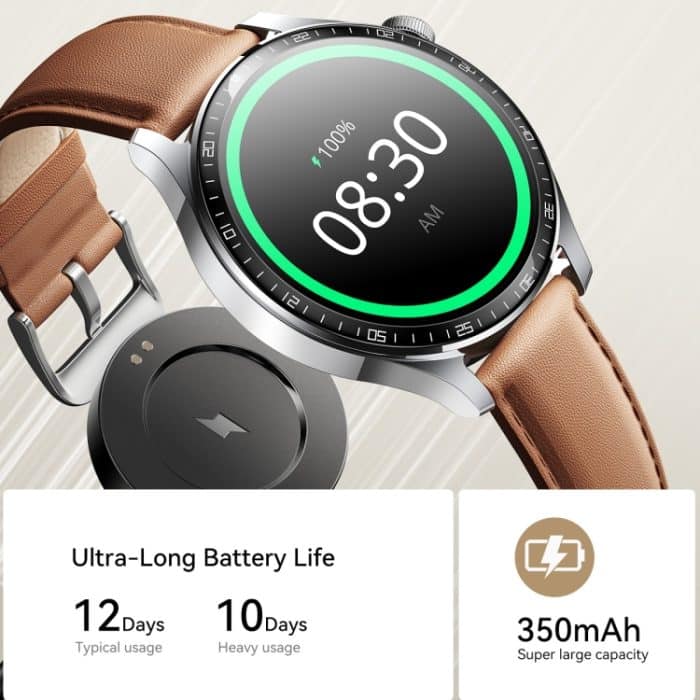 JOYROOM JR-FC2 Pro Classic Series Smart Watch, 1,46-Zoll-Bildschirm, unterstützt BT-Anrufe/Herzfrequenz/Blutsauerstoff – Bild 6