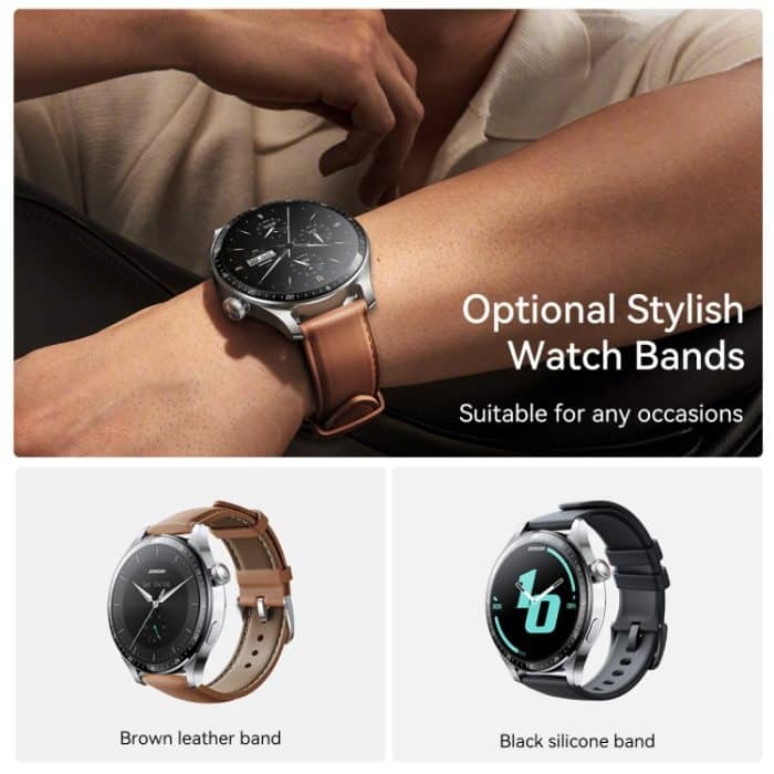 JOYROOM JR-FC2 Pro Classic Series Smart Watch, 1,46-Zoll-Bildschirm, unterstützt BT-Anrufe/Herzfrequenz/Blutsauerstoff – Bild 7