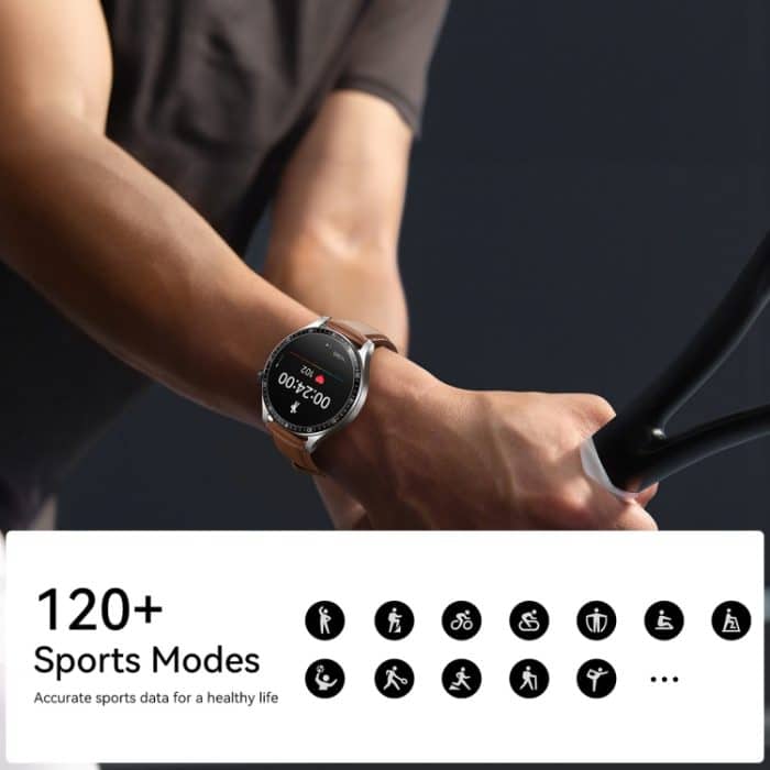 JOYROOM JR-FC2 Pro Classic Series Smart Watch, 1,46-Zoll-Bildschirm, unterstützt BT-Anrufe/Herzfrequenz/Blutsauerstoff – Bild 9