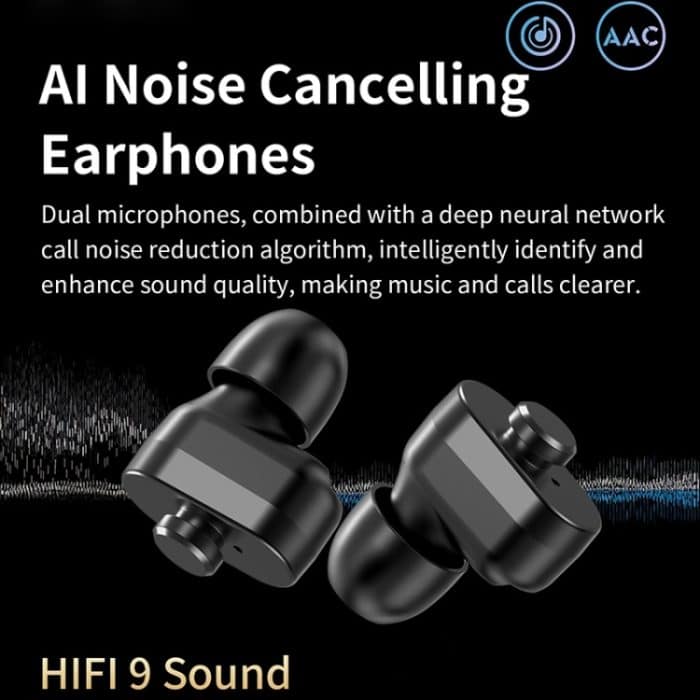 LC19 1,53 Zoll 2-in-1 Bluetooth-Kopfhörer IP67 wasserdichte Smartwatch, unterstützt Schlafüberwachung – Bild 4