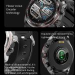 LC19 1,53 Zoll 2-in-1 Bluetooth-Kopfhörer IP67 wasserdichte Smartwatch, unterstützt Schlafüberwachung – Bild 8