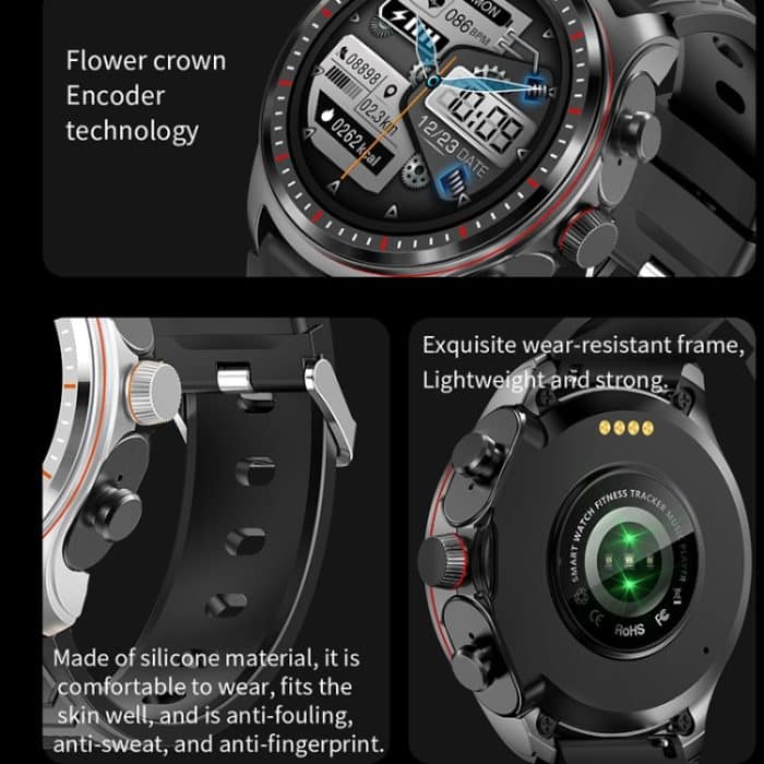 LC19 1,53 Zoll 2-in-1 Bluetooth-Kopfhörer IP67 wasserdichte Smartwatch, unterstützt Schlafüberwachung – Bild 8