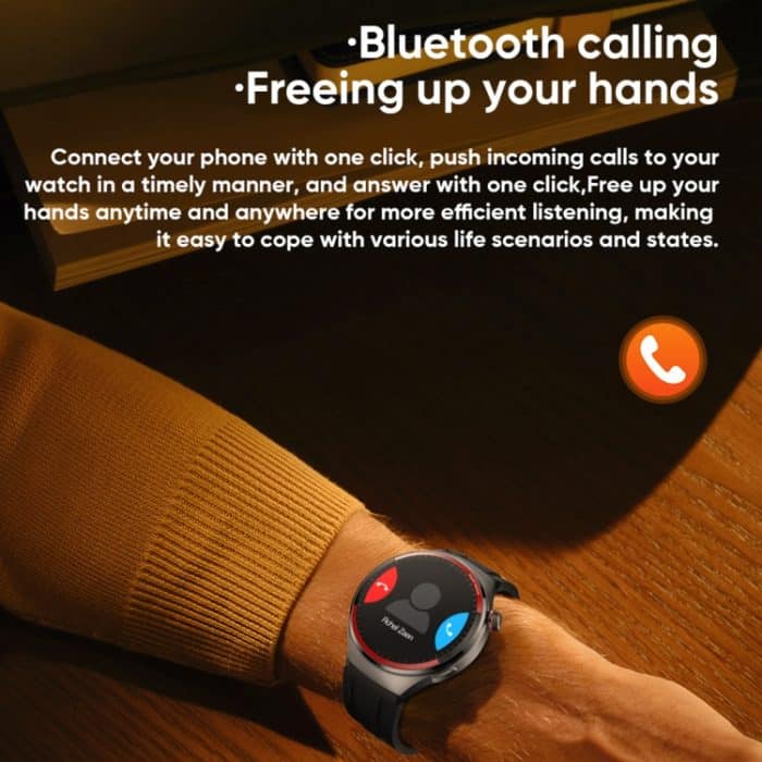 MT78 1,43 Zoll IP67 wasserdichte Smartwatch, unterstützt Schlafüberwachung – Bild 5