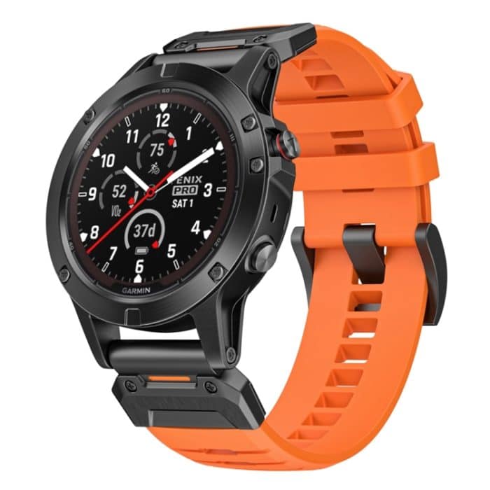 Fluorkautschuk-Uhrenarmband mit Schnellverschluss, For Garmin Fenix 7X, For Garmin Fenix 7 – Bild 1