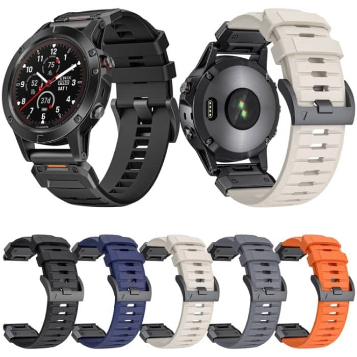 Fluorkautschuk-Uhrenarmband mit Schnellverschluss, For Garmin Fenix 7X, For Garmin Fenix 7 – Bild 2