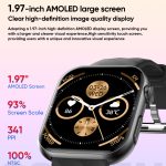MT500 1,97 Zoll IP67 wasserdichte Smart Watch, unterstützt Elektrokardiogramm / Temperaturmessung – Bild 2