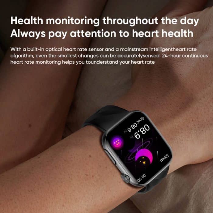 MT500 1,97 Zoll IP67 wasserdichte Smart Watch, unterstützt Elektrokardiogramm / Temperaturmessung – Bild 7