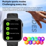 MT500 1,97 Zoll IP67 wasserdichte Smart Watch, unterstützt Elektrokardiogramm / Temperaturmessung – Bild 9