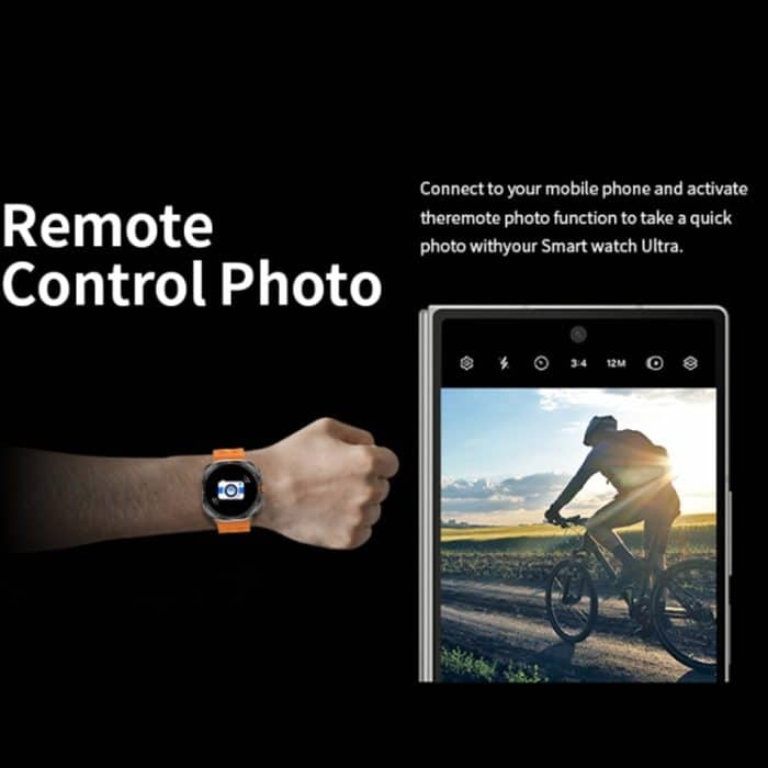 W7 1,43 Zoll IP68 wasserdichte Smart Watch, unterstützt sitzende Erinnerung / Schlafüberwachung – Bild 12