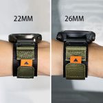 Uhrenarmband mit Schnellverschluss und Nylonschlaufe und Klettverschluss, For Garmin Fenix 7X, For Garmin Fenix 7 – Bild 5