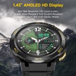 LEMFO Z1 1,43 Zoll AMOLED-Bildschirm Smart Watch, 4G Netzwerk Android 8.1, 4GB+64GB, eurasische Version, 4GB+64GB – Bild 6