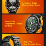LEMFO Z1 1,43 Zoll AMOLED-Bildschirm Smart Watch, 4G Netzwerk Android 8.1, 4GB+64GB, eurasische Version, 4GB+64GB – Bild 7
