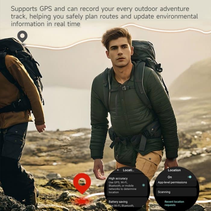 LEMFO Z1 1,43 Zoll AMOLED-Bildschirm Smart Watch, 4G Netzwerk Android 8.1, 4GB+64GB, eurasische Version, 4GB+64GB – Bild 9