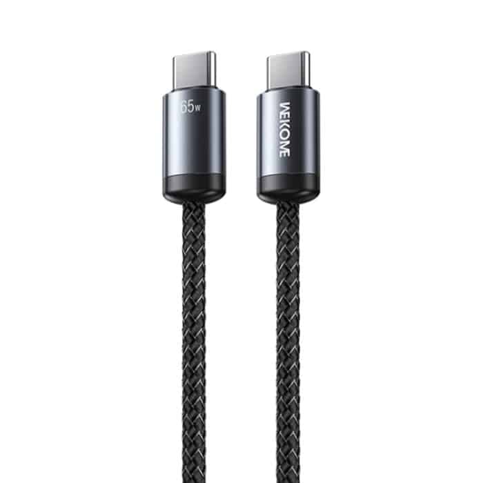 WK WDC-35 Raython Gen2 1m PD65W Typ-C auf Typ-C Schnellladedatenkabel – Bild 1