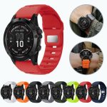Rough Style Silikon-Uhrenarmband mit Schnellverschluss, For Garmin Fenix 7X / 7X Pro – Bild 2