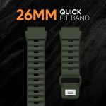 Rough Style Silikon-Uhrenarmband mit Schnellverschluss, For Garmin Fenix 7X / 7X Pro – Bild 4