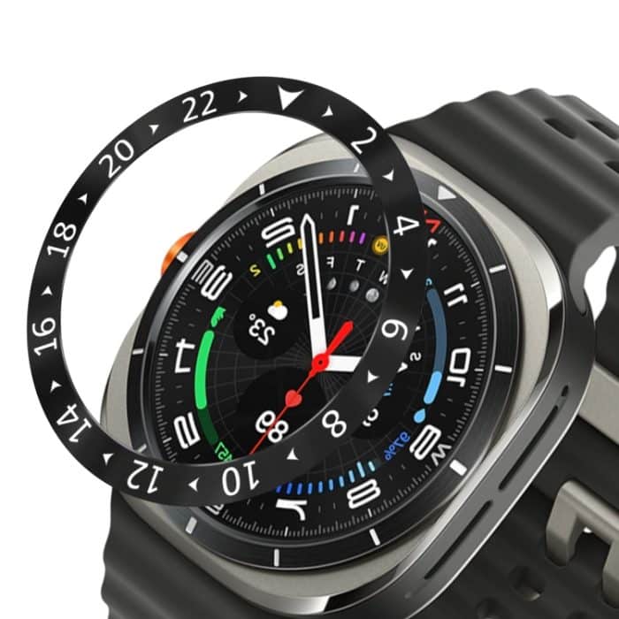 EDA007066203A.jpg Stil C Smart Watch Zifferblatt Edelstahl Lünette Ringabdeckung, For Samsung Galaxy Watch Ultra 47mm, For Samsung Galaxy Watch 7 44mm, For Samsung Galaxy Watch 7 40mm – Bild 1