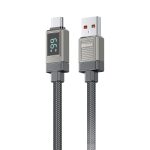WK WDC-39 Smart Digital Display 1,2 m 66 W USB auf Typ-C Schnellladedatenkabel