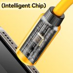 WK WDC-27a Elastisches Echtsilikon 1m 66W USB auf Typ-C Schnellladedatenkabel – Bild 5