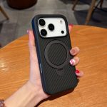 Kohlefaser-MagSafe-Telefonhülle mit 360 Grad drehbarer Halterung, For iPhone 16 Pro Max, For iPhone 16 Pro, For iPhone 16 Plus, For iPhone 16, For iPhone 15 Pro Max, For iPhone 15 Pro, For iPhone 15 Plus, For iPhone 15, For iPhone 14 Plus, For iPhone 1...