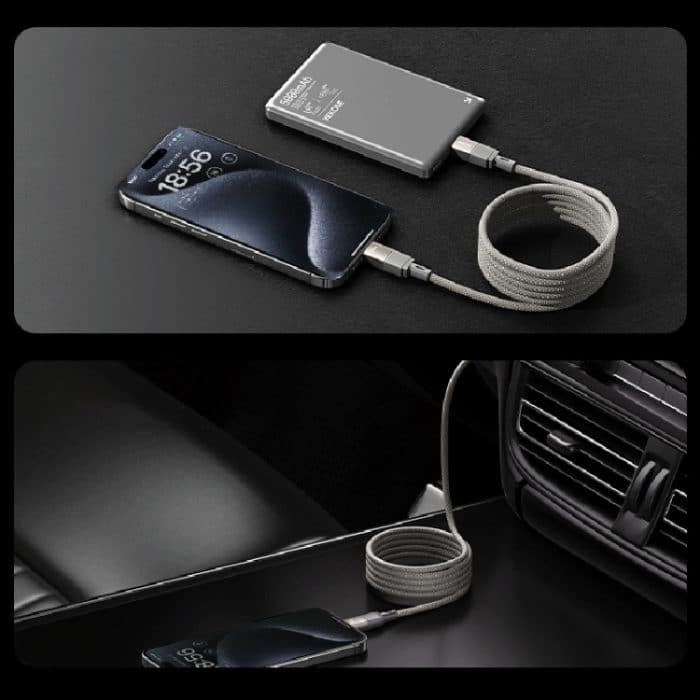 WK WDC-45 Magneto Serie 1m 66W USB auf Typ-C Schnellladekabel mit magnetischem Datenkabel – Bild 7