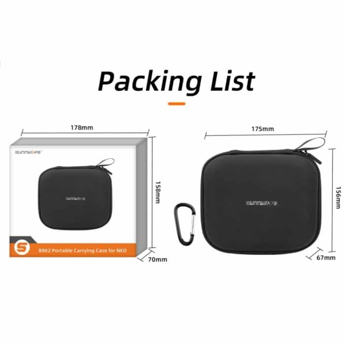 Sunnylife Body Aufbewahrungsbox Koffer, For DJI Neo – Bild 12