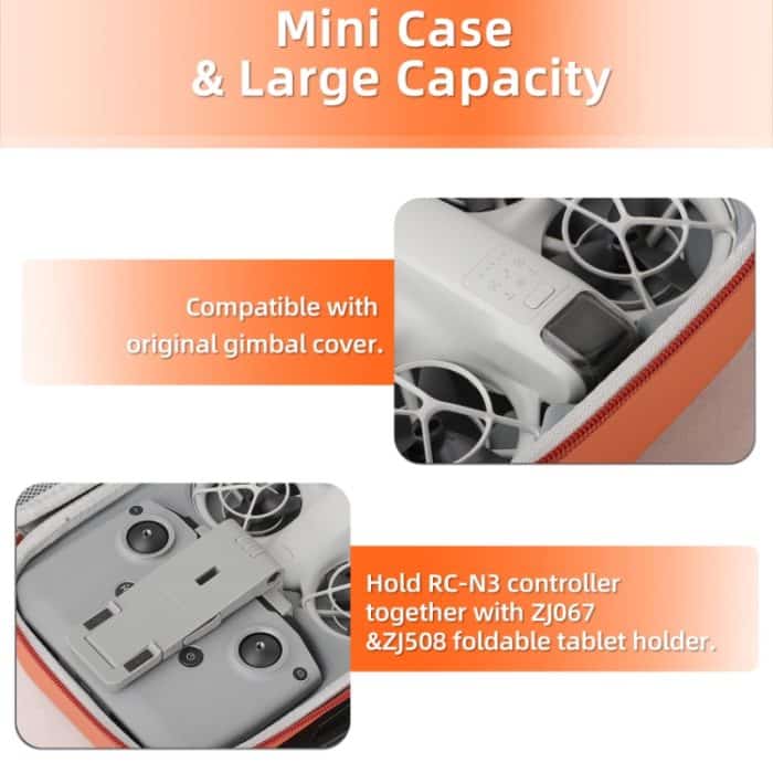 Sunnylife Drone Batterien Kit Lagerung Fall Box Koffer, For DJI Neo – Bild 5