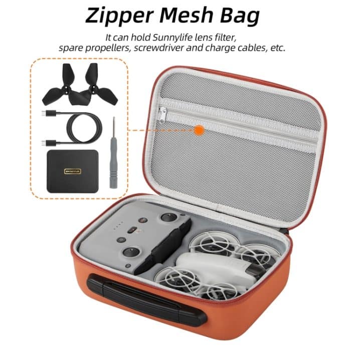 Sunnylife Drone Batterien Kit Lagerung Fall Box Koffer, For DJI Neo – Bild 6