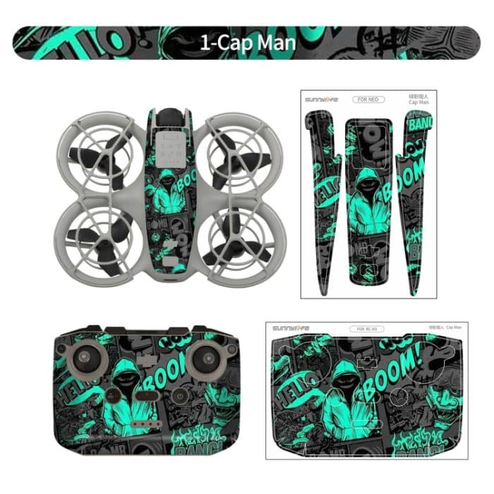 Schutzaufkleber für die Fernbedienung des Drohnenkörpers, For DJI Neo – Bild 9