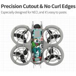 2 Stück Combo Drohnenkörper-Schutzaufkleber, For DJI Neo – Bild 4