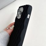 Gewebte, kühlende TPU-Telefonhülle in Volltonfarbe, For iPhone 16 Plus – Bild 4