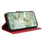 Handyhülle aus Leder mit floralem Prägemuster, For iPhone 15, For iPhone 14 Plus, For iPhone 14, For iPhone 14 Pro – Bild 4