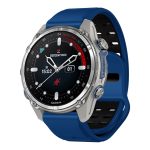 Zweifarbiges Uhrenarmband aus Silikon mit Nietenschnalle und Schnellverschluss, For Garmin 26mm, For Garmin 22mm