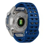 Zweifarbiges Uhrenarmband aus Silikon mit Nietenschnalle und Schnellverschluss, For Garmin 26mm, For Garmin 22mm – Bild 5