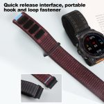 Uhrenarmband mit Schnellverschluss und Nylonschlaufe und Klettverschluss, For Garmin 26mm, For Garmin 22mm – Bild 4